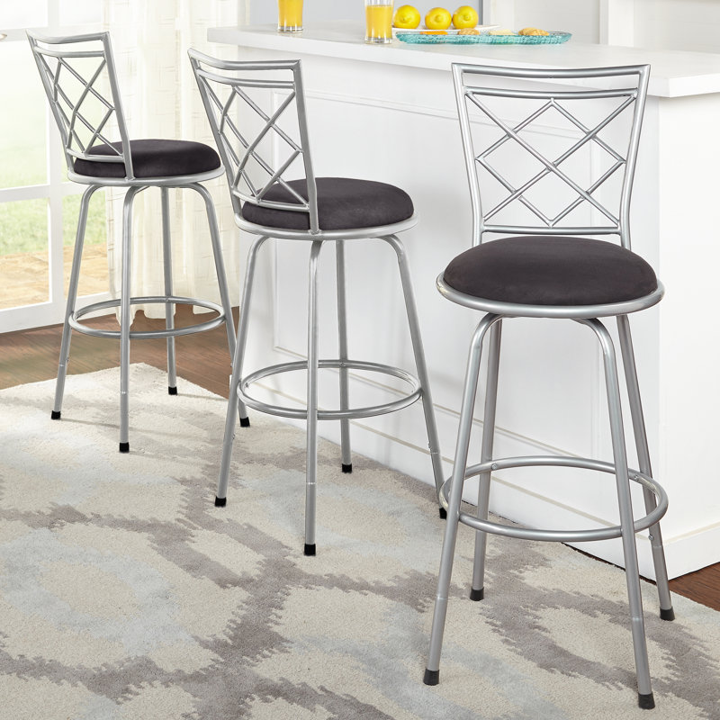 Red Barrel Studio® Lamoille Swivel 30"Bar Stool & Reviews Wayfair